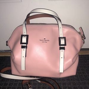 Kate Spade Pink Leather Hobo Bag